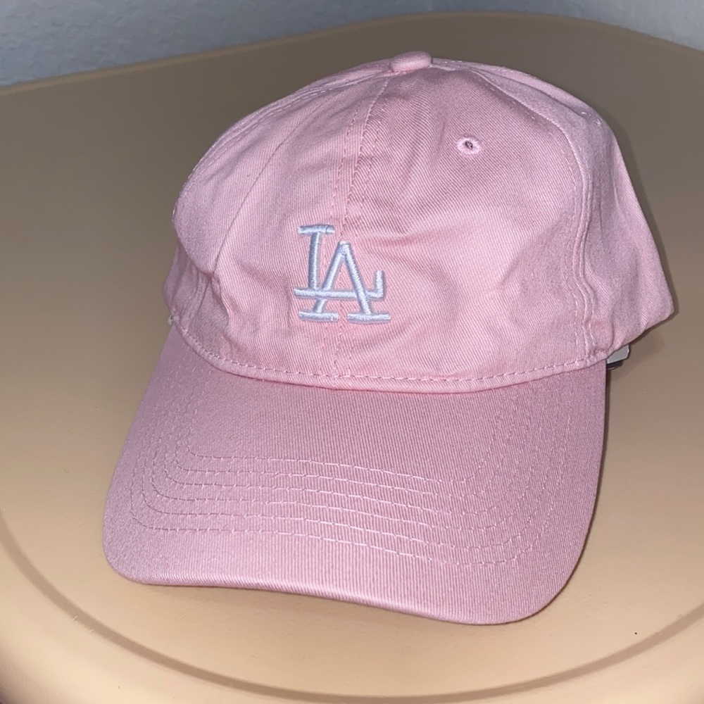 Pink LA cap